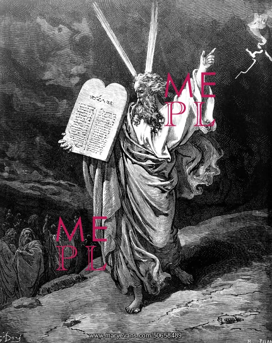 : Bible Illustration, Moses : Bible Illustration, Moses