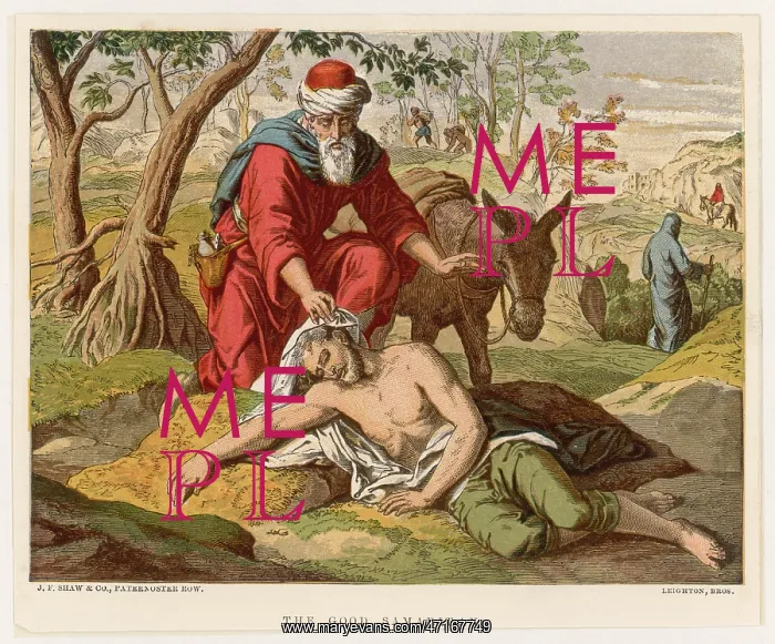 : Bible, New Testament: Good Samaritan parable : Bible, New Testament: Good Samaritan parable