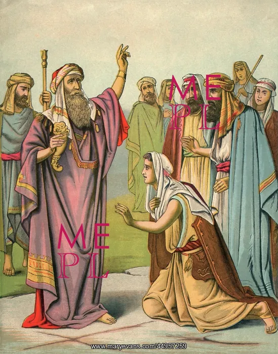 : Bible Story Prophet Samuel Anointing David Old : Bible Story Prophet Samuel Anointing David Old