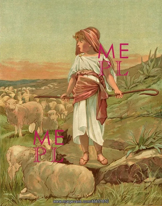  : Biblical Tales by John Lawson, Young David the Shepherd