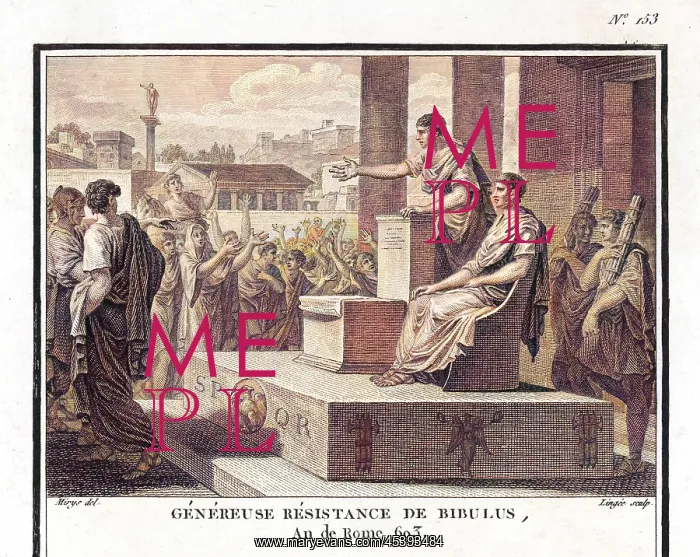 : Bibulus Opposing Caesar : Bibulus Opposing Caesar