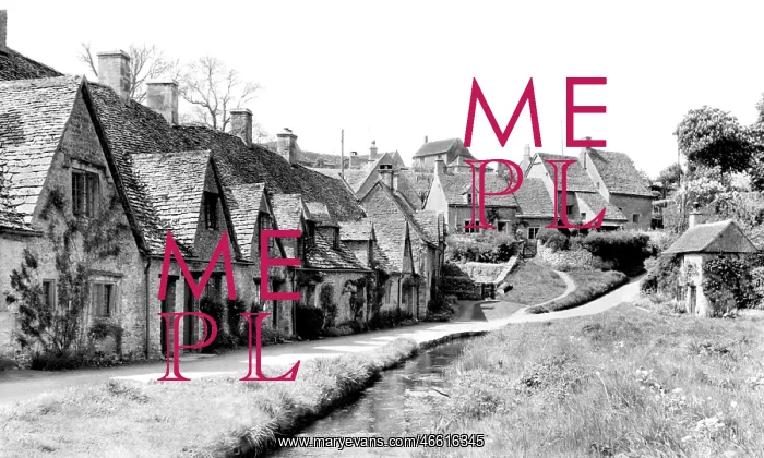  : Bibury, Arlington Row c1960