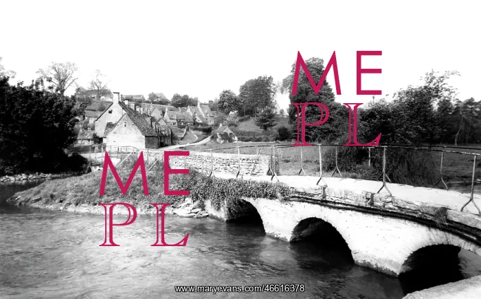  : Bibury, Arlington Row c1960