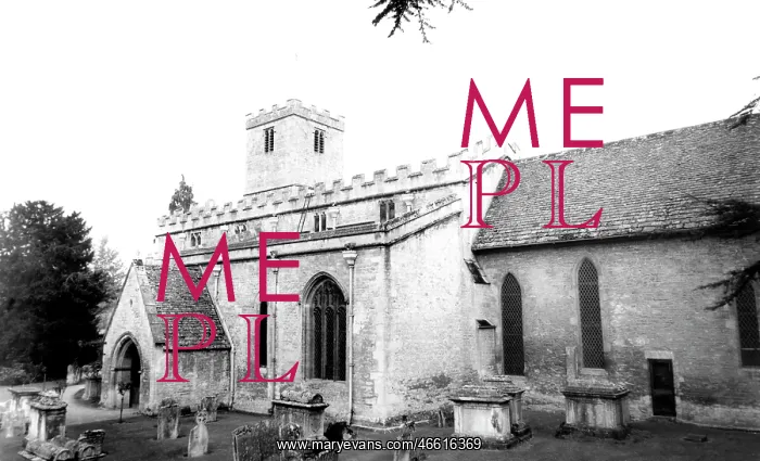  : Bibury, the Church c1960