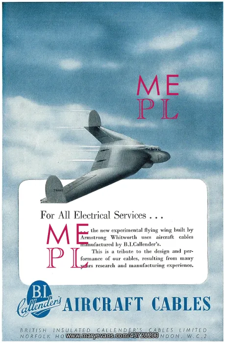 : B.I.Callenders Aircraft Cables : B.I.Callenders Aircraft Cables