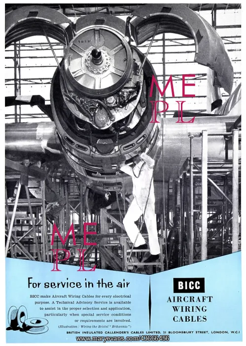 : BICC Aircraft Wiring Cables : BICC Aircraft Wiring Cables