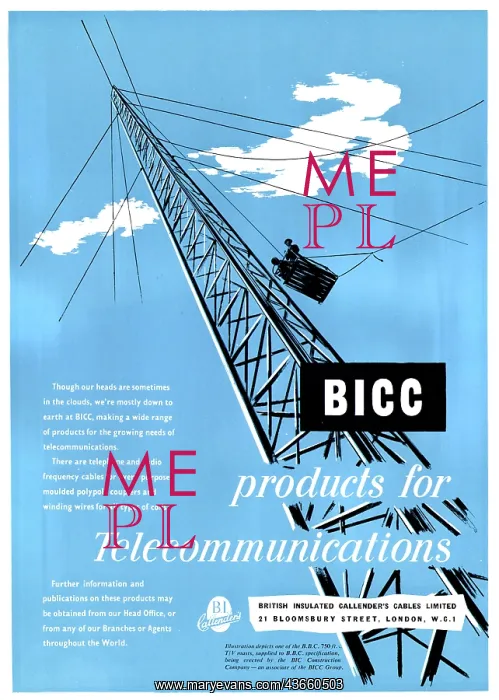 : BICC Electrical Cables For Aviation : BICC Electrical Cables For Aviation