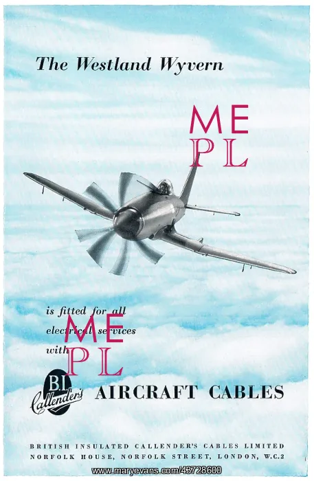 : BICC Pren Aircraft Electrical Cables : BICC Pren Aircraft Electrical Cables