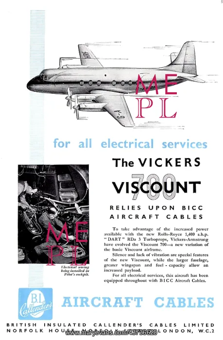 : BICC PREN Aircraft Electrical Cables : BICC PREN Aircraft Electrical Cables