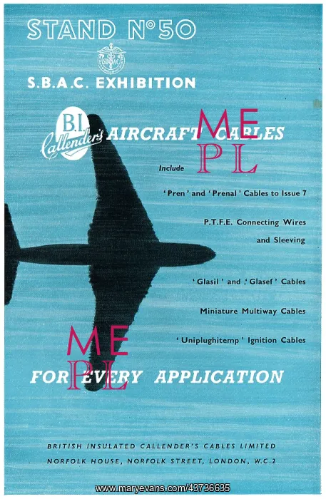  : BICC Pren Aircraft Electrical Cables