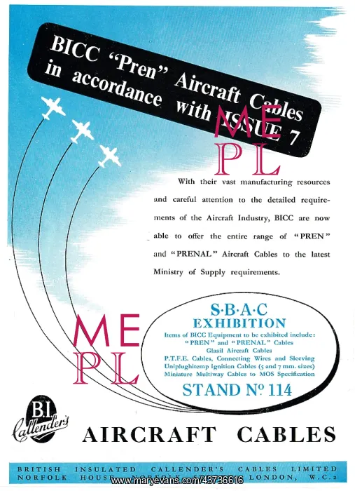 : BICC PREN Electrical Cables : BICC PREN Electrical Cables
