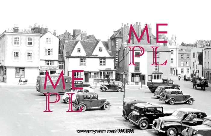  : Bicester, Market Square c1955