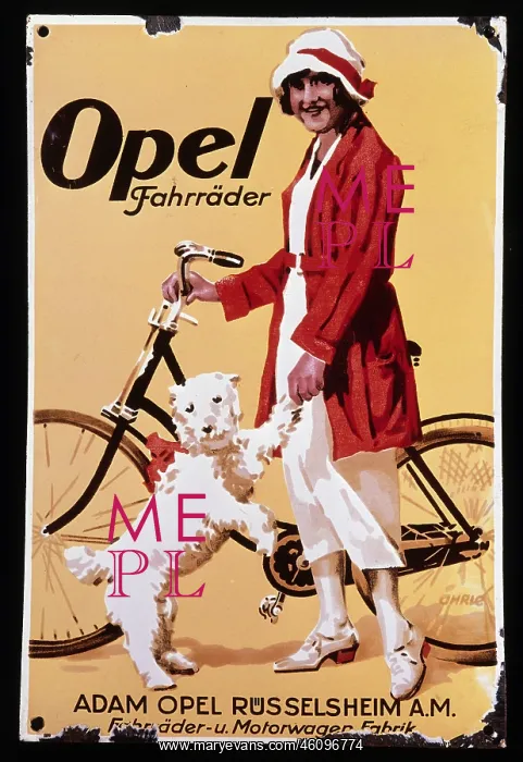 : Bicycle advert : Bicycle advert