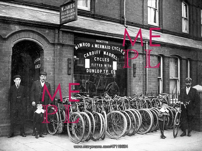  : Bicycle Shop early 1900s