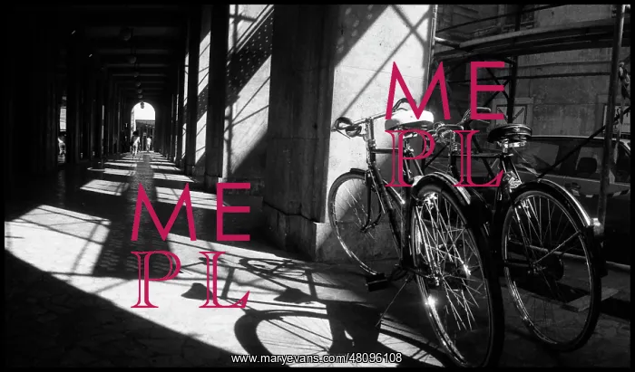  : Bicycles in arcade, Sulmona, Italy