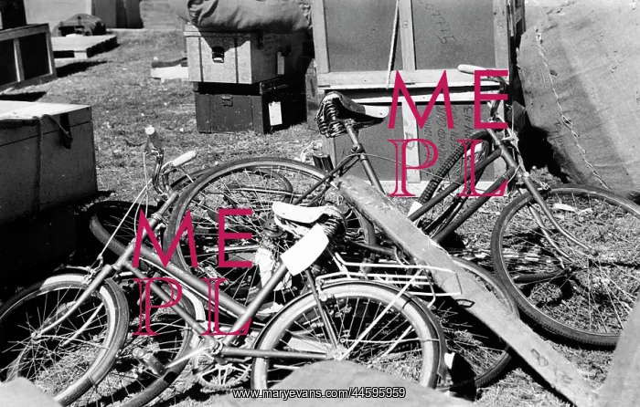 : Bicycles are among Asian property awaiting dispatch : Bicycles are among Asian property awaiting dispatch
