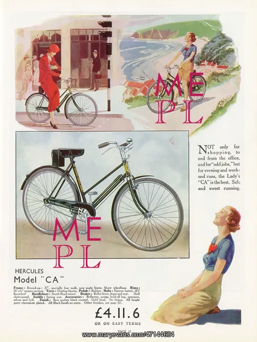 : Bicycles - Hercules Model CA : Bicycles - Hercules Model CA