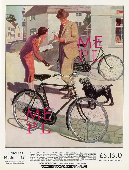 : Bicycles - Hercules Model G : Bicycles - Hercules Model G