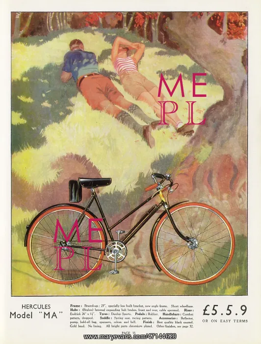 : Bicycles - Hercules Model MA : Bicycles - Hercules Model MA