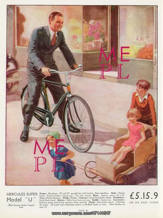 : Bicycles - Hercules Super Model U : Bicycles - Hercules Super Model U