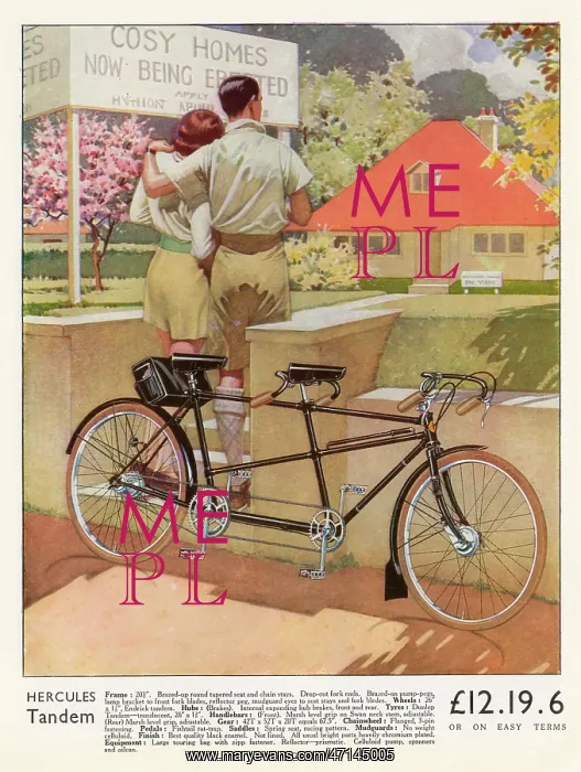 : Bicycles - Hercules Tandem : Bicycles - Hercules Tandem