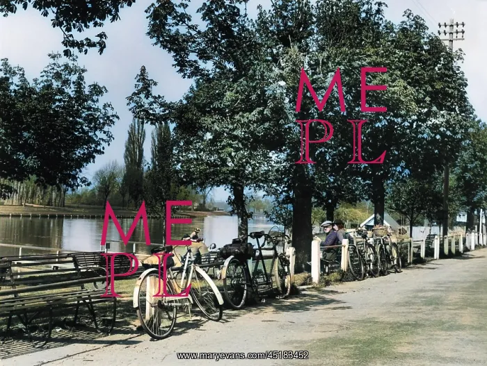 : BICYCLES BY THE THAMES : BICYCLES BY THE THAMES