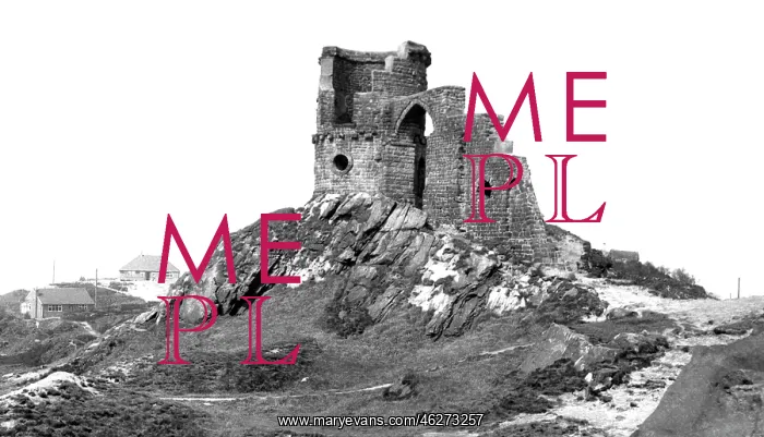 : Biddulph, Mow Cop Castle c1955