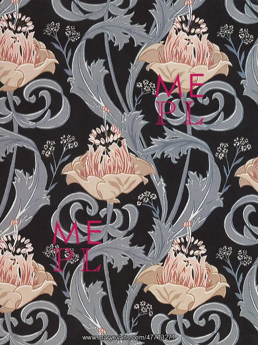  : Biege Flower Pattern