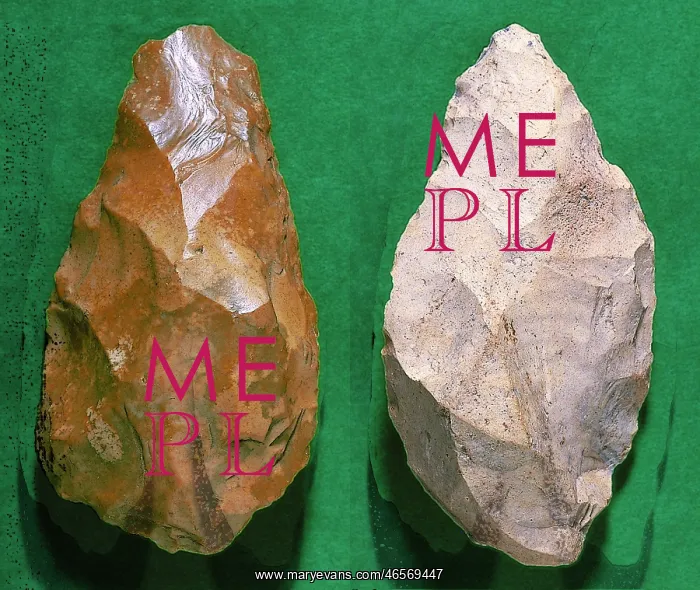 : Bifaces from the Acheulean period : Bifaces from the Acheulean period