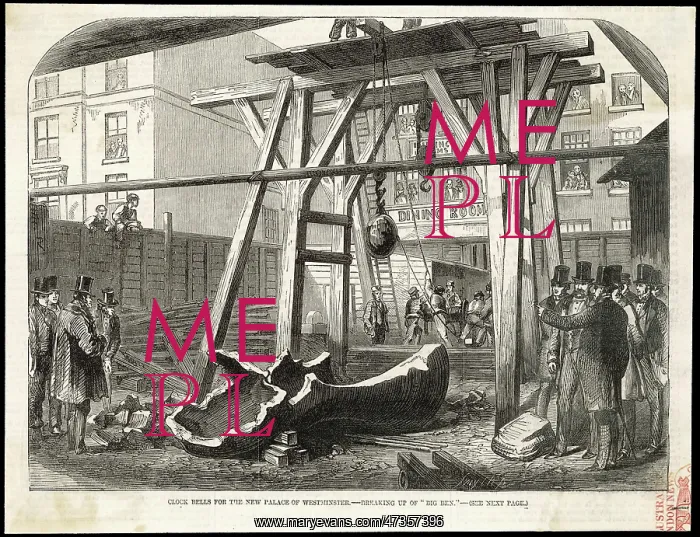 : BIG BEN BROKEN 1858 : BIG BEN BROKEN 1858