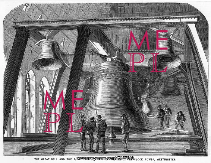 : Big Ben installed 1858 : Big Ben installed 1858