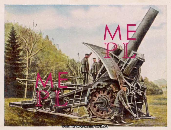  : BIG BERTHA CANNON 1914