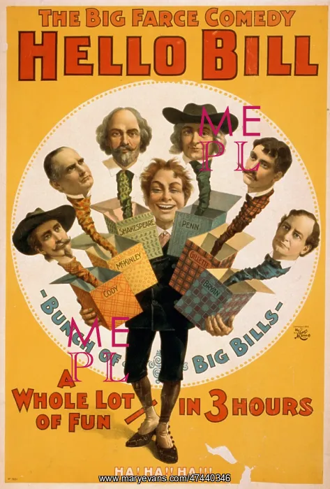 : The big farce comedy, Hello Bill a whole lot of fun - in 3 h : The big farce comedy, Hello Bill a whole lot of fun - in 3 h