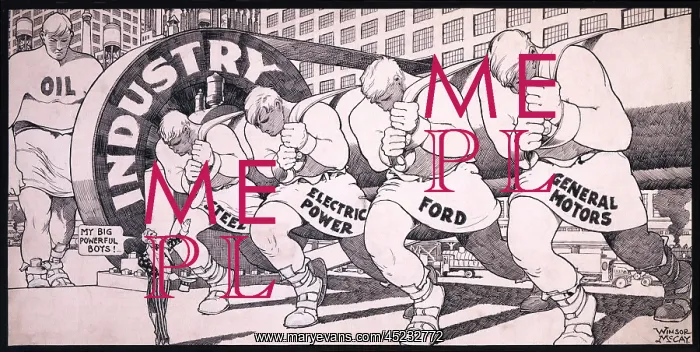 : My big powerful boys! Cartoon shows a tiny ? : My big powerful boys! Cartoon shows a tiny ?