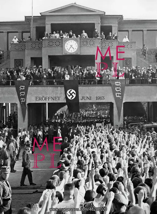 : Big school celebration in Berlin, 1933 : Big school celebration in Berlin, 1933
