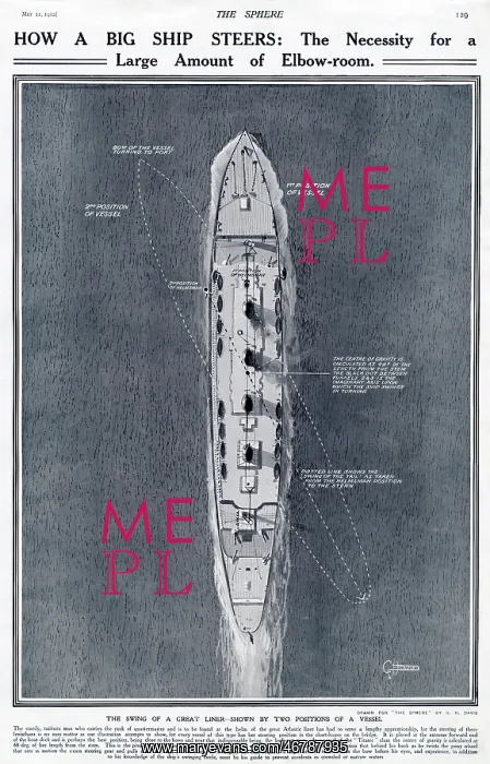 : How a big ship steers : How a big ship steers