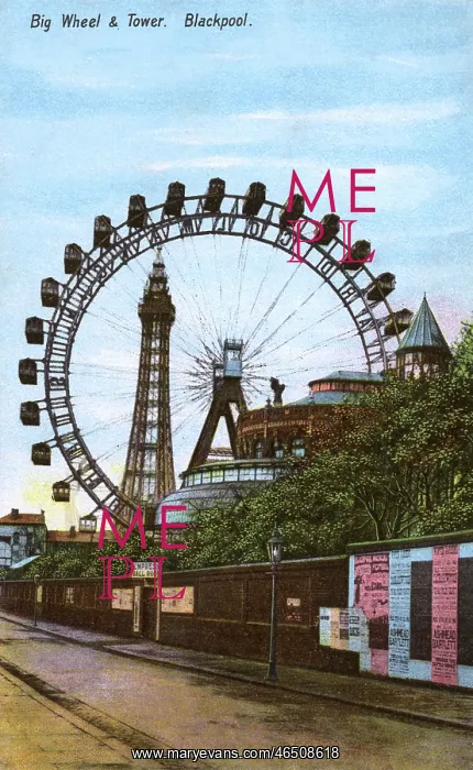 : The Big Wheel and Tower, Blackpool, Lancashire : The Big Wheel and Tower, Blackpool, Lancashire