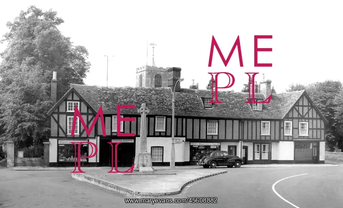  : Biggleswade, the Memorial c1955