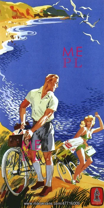 : Biking Near Beach : Biking Near Beach