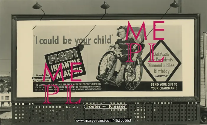 : Billboard sponsored by the National Foundation : Billboard sponsored by the National Foundation