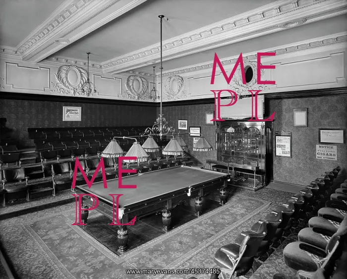 : Billiard Hall 1903 : Billiard Hall 1903