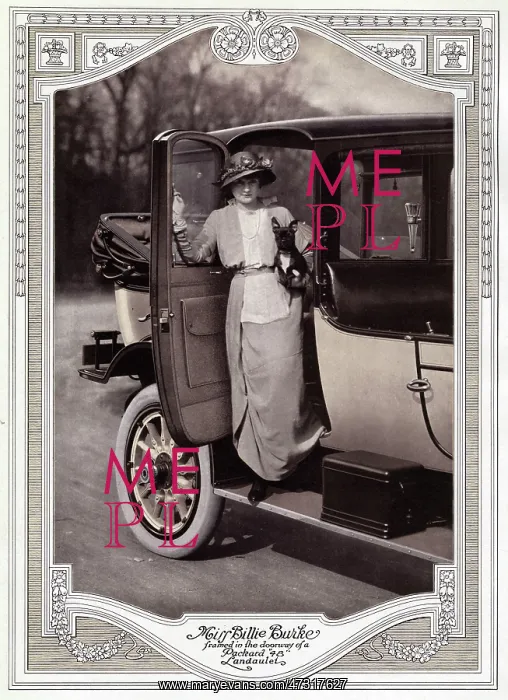 : BILLIE BURKE'S PACKARD : BILLIE BURKE'S PACKARD
