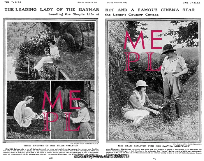 : Billie Carleton & Malvina Longfellow : Billie Carleton & Malvina Longfellow