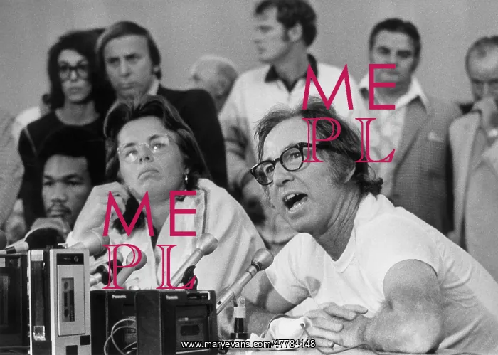 : Billie Jean King and Bobby Riggs, 1973 : Billie Jean King and Bobby Riggs, 1973