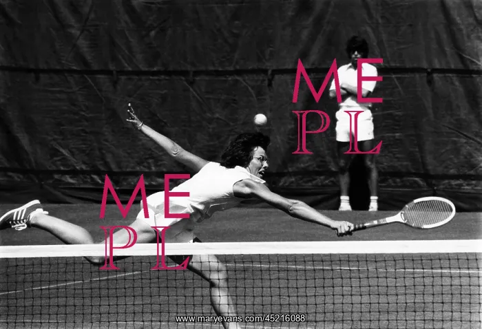 : Billie Jean King competing in the U.S. Open ? : Billie Jean King competing in the U.S. Open ?