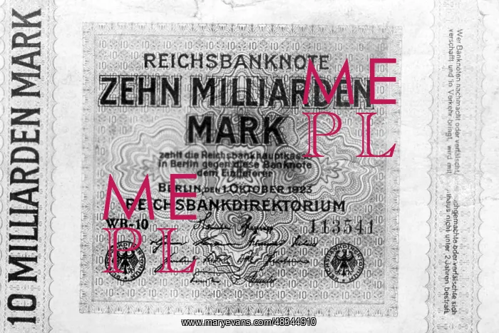 : Ten billion Reichsmark, 1923 : Ten billion Reichsmark, 1923