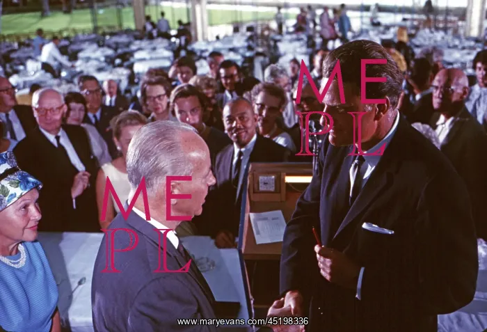 : Billy Graham at Prayer Breakfast, (wife ? : Billy Graham at Prayer Breakfast, (wife ?