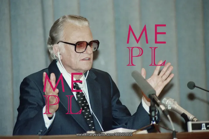 : Billy Graham visits Russia : Billy Graham visits Russia
