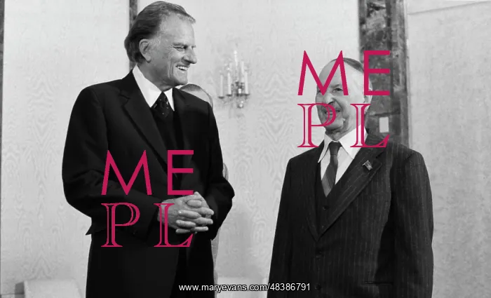 : Billy Graham visits Soviet Union : Billy Graham visits Soviet Union