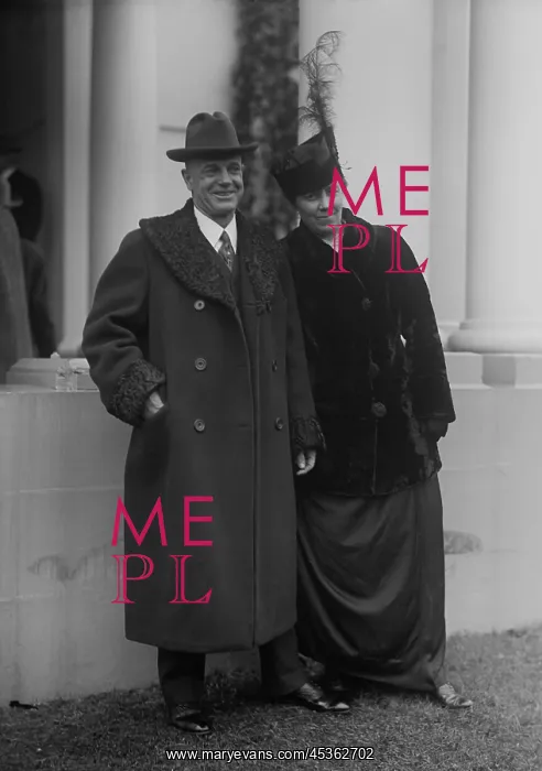 : Billy Sunday with his wife, Nell, in Washington